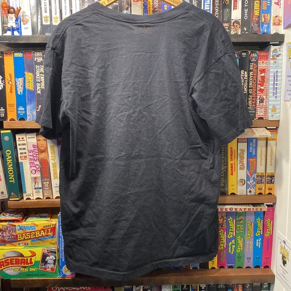 XL VINTAGE 80s DEEP V WITH NUDE HUMOROUS SINGLE STITCH - Picture 6 of 6